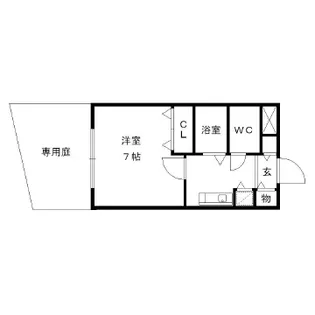 福岡県福岡市城南区松山2丁目【マンション】の間取り