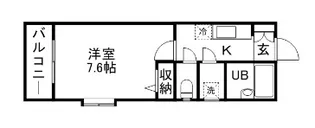 コンフォール井尻【3階】の間取り