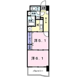 ネオ筥松【3階】の間取り