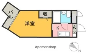 メゾン・ド・オセアン【104号室】の間取り