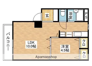 グランシャリオ【103号室】の間取り