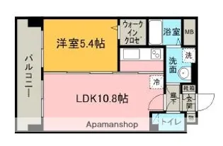 リバーランドⅥ【2階】の間取り