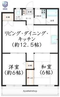 ヒルサイドテラス【202号室】の間取り