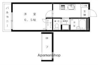 レンブランサ若宮A【103号室】の間取り