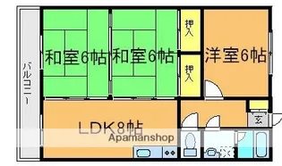 文栄第二ビル【205号室】の間取り