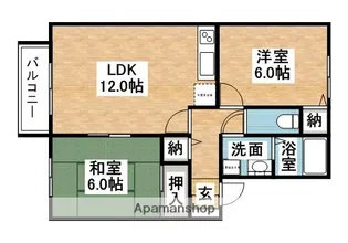 リヴィエール志免A【202号室】の間取り