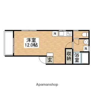 アルブルK−3【101号室】の間取り