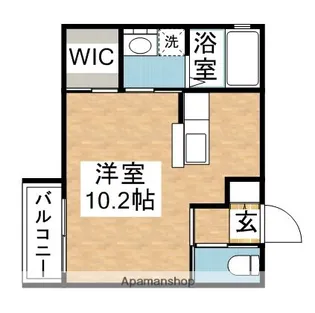 フレンズハイツ田富【202号室】の間取り