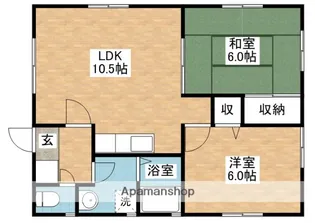 福岡県糟屋郡須惠町大字植木【一戸建】の間取り