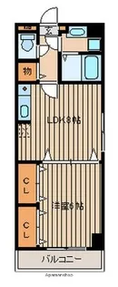 エスパース21【306号室】の間取り