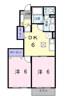 長者原テペA【1階】の間取り