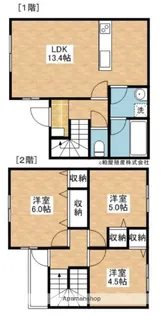 福岡県糟屋郡久山町大字久原【一戸建】の間取り