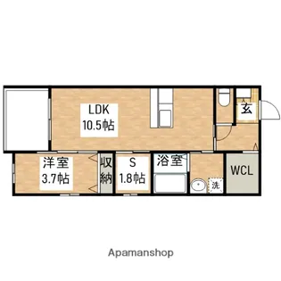 モアプラス門松駅前【3階】の間取り