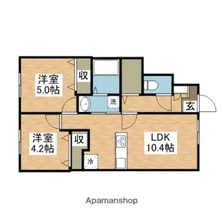 リマーレ長者原【1階】の間取り