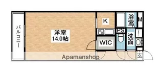 ヴェルモント・ルラーシュ【402号室】の間取り