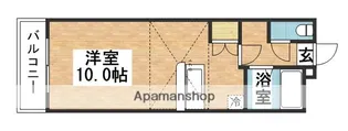 MRE戸原【107号室】の間取り