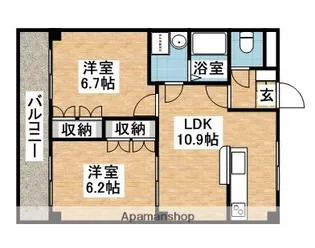 ドリームハウス【2階】の間取り