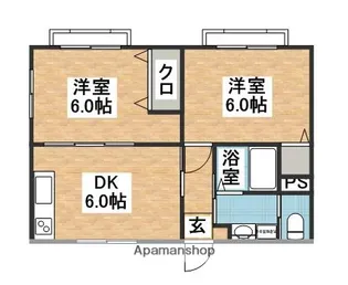エスカーダ21【202号室】の間取り