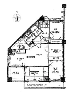 シティパル春日セントレ【5階】の間取り