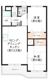 第20シティコート春日【2階】の間取り