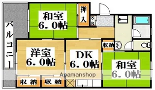 冨士ビル【4階】の間取り