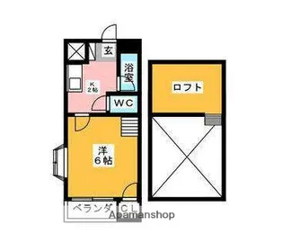 コバルトアワー11【1階】の間取り