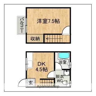 MAH春日中央【1階】の間取り