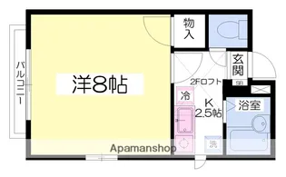セルコジュネス春日【2階】の間取り