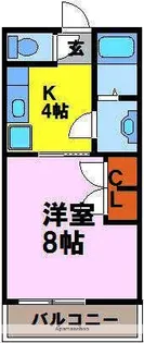 ドルフィン大野城【2階】の間取り