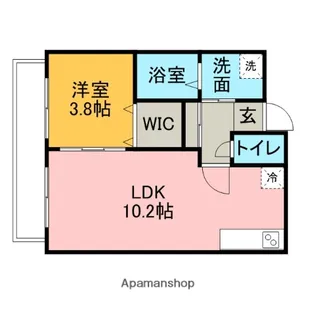 フォレストワン【2階】の間取り