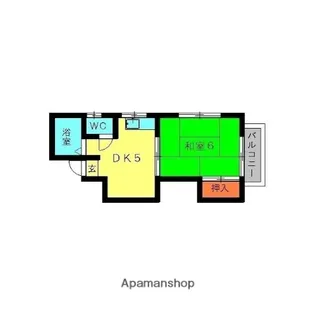 樋口コーポ【2階】の間取り