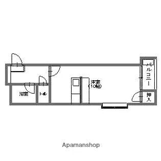 ライフネスト楓【1階】の間取り