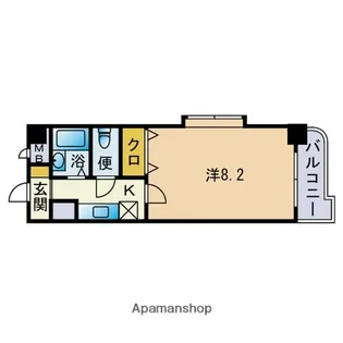 アーバンシェツ【3階】の間取り