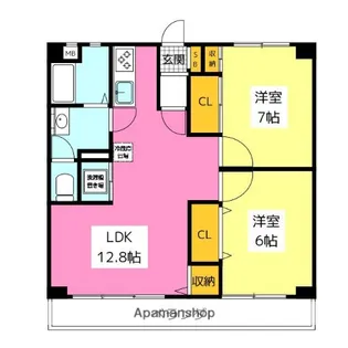 第三伊藤ビル【4階】の間取り