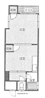 メゾンド都府楼【2階】の間取り