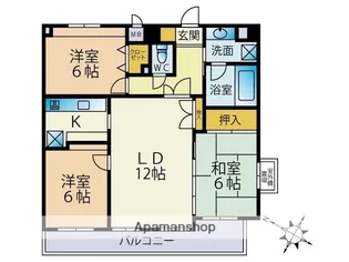 AMIX K【5階】の間取り