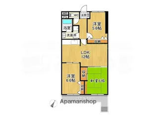 ソルクラージュ【3階】の間取り