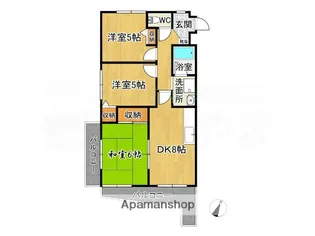 ソルクラージュ【2階】の間取り