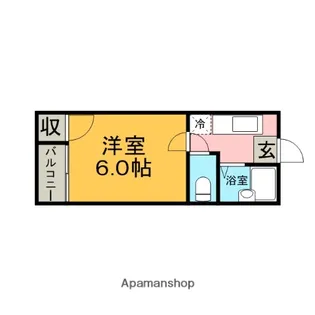 コスモピア【2階】の間取り