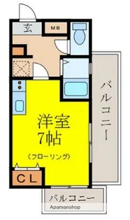パスピエール春日【7階】の間取り