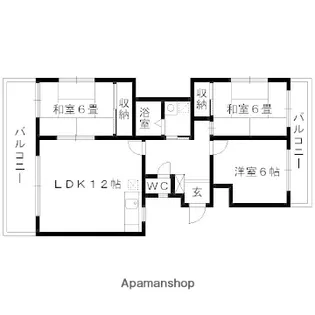 カーサ21【1階】の間取り