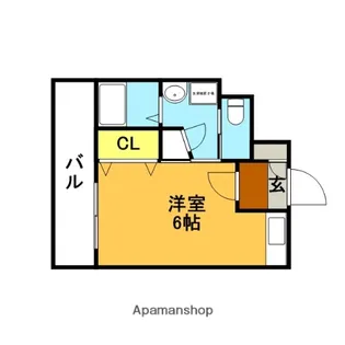 福岡県福岡市博多区東雲町4丁目【マンション】の間取り
