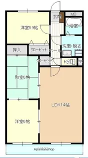 福岡県太宰府市観世音寺1丁目【マンション】の間取り
