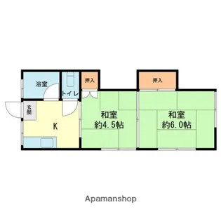 丸倉ハイム【2階】の間取り