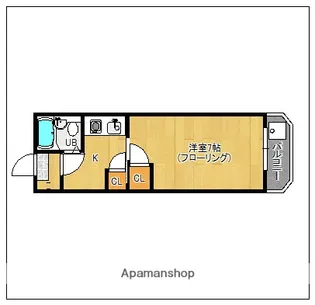 デイズマンション【2階】の間取り