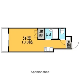 COCO白木原【5階】の間取り