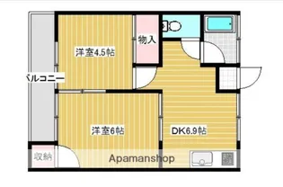 TMコーポ【2階】の間取り