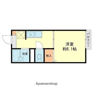 ルミエール五条【1階】の間取り