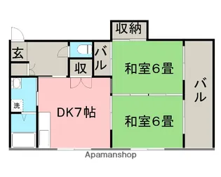 創建ビル【4階】の間取り