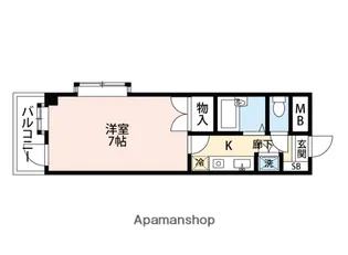 福岡県那珂川市道善2丁目【マンション】の間取り